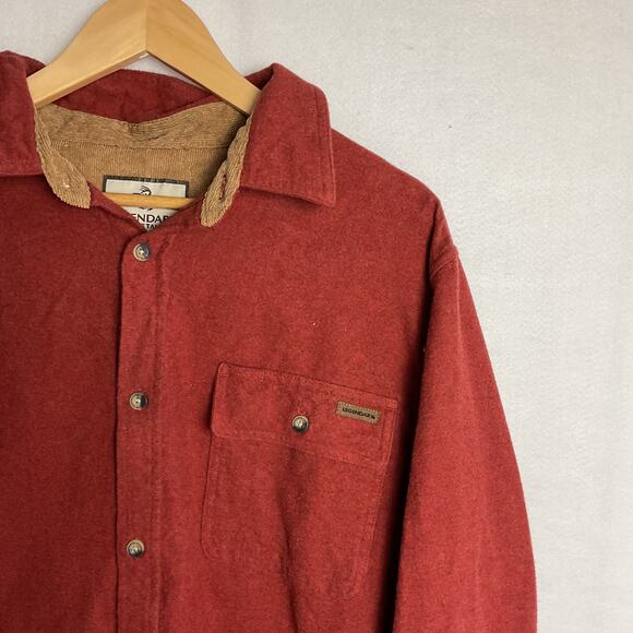 Legendary Whitetails Button Down Pure Cotton Flannel Large Tall - Picture 4 of 13